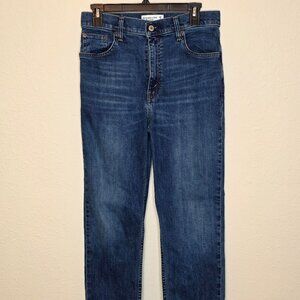 Abercrombie & Fitch "90s Straight Ultra High-Rise Women's Jeans, Size 28/6R